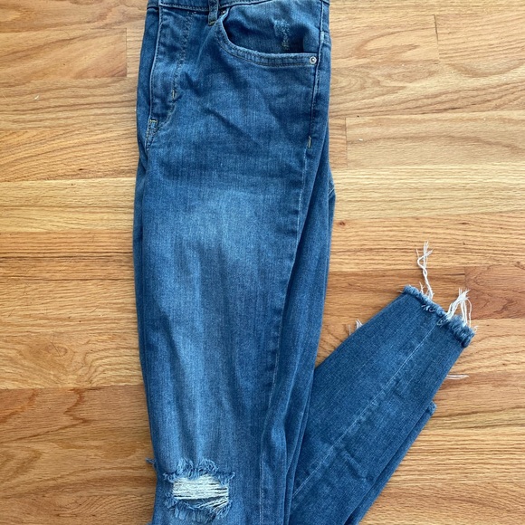 H&M Denim - H&M distressed skinny jeans